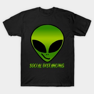 Alien social distancing T-Shirt